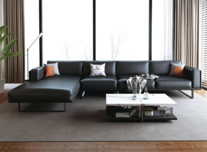 Stūra dīvāns šūtis komplekts Dekors Dzīvojamā istaba L formas dizaina dīvāns gulta