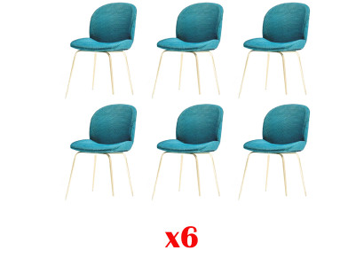 Zaļie krēsli 6x luksusa moderns ēdamistabas krēsls krēsli Sitz moderns koks
