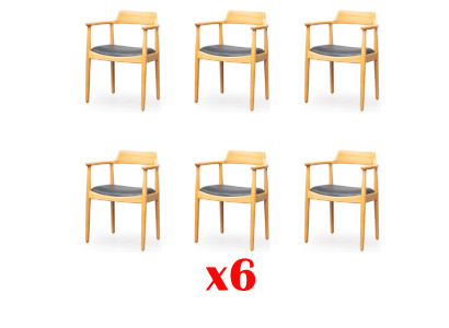 Ēdamistabas komplekti 6 krēsli Grupas krēslu grupa Pilna komplekti