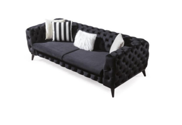 Sofas dizains Divvana sofa 3+3+1 sēdvietas Chesterfield krēsls Mēbeles