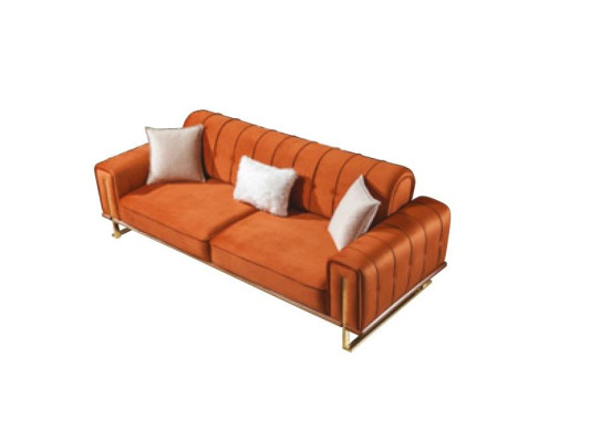 Luksusa mēbeles ASV stila Chesterfield dīvānu komplekts dīvāns daudzkrāsains sofa