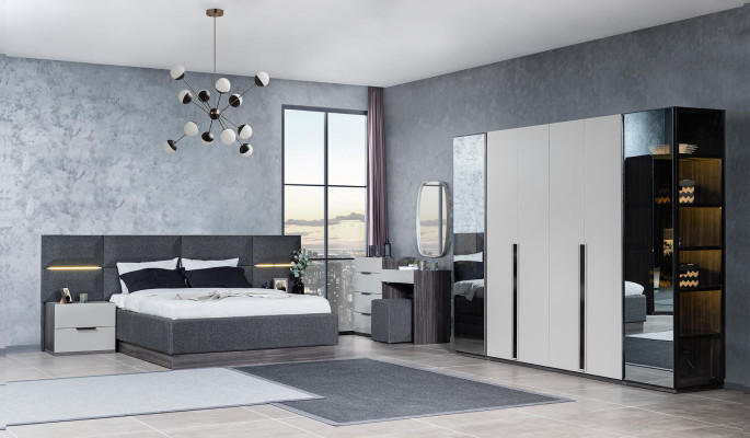 Gulta Matracis Dizains Materiāls Koks Divguļamais Viesnīcas Gultas Jauns Moderns