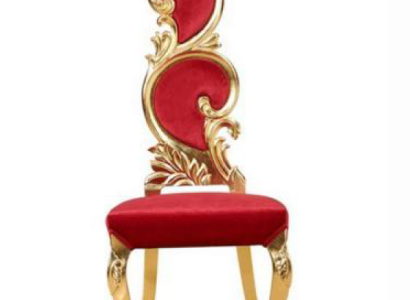 Tronu krēsli Karaļa krēsli Chesterfield polsterēšana samts 1-vietīgs antīkais stils