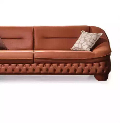 Sofas komplekts 3+3+1 sējama vieta Luxus Modern Iestatījums dizains dīvāni Polster Chesterfield