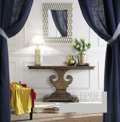 Konzoles dizaina koka galds Konsolu galda konsoles luksusa galds Jaunais pretstats