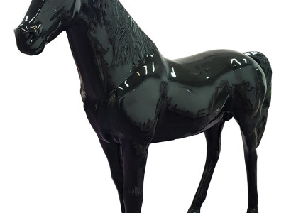 Abstrakta figūra Statuja Dārza figūras Dekorācijas Statujas Skulptūras Zirgs Jauns