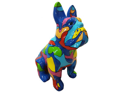 Dizainas Figūra Skulptūras Moderns buldogs Skulptūra Dekoru dekorācija dārzam.