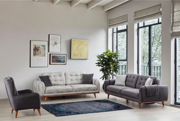 Chesterfield krēsls atpūtai Kluba sofa vienvietīgs dīvāns polsterēts mēbeles brūnā krāsā