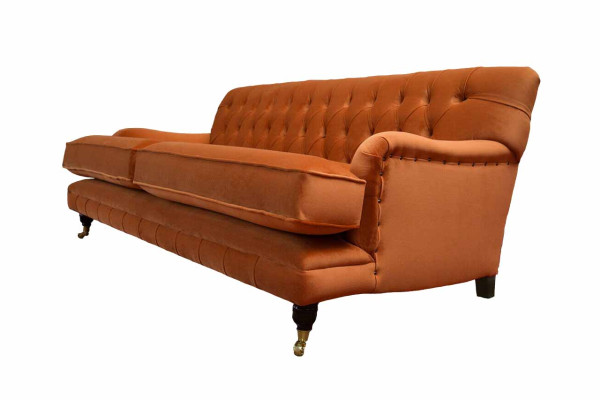 Trīs vietas dīvāns 3 sēdvietas audums Chesterfield moderns dizains dzīvojamā istaba dīvāns