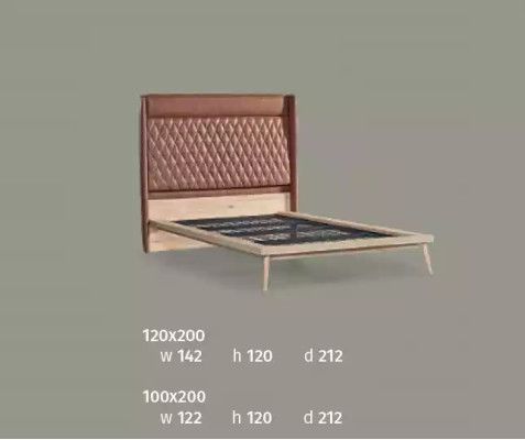 Dizaina bērnu gulta pusaudžu guļamistaba gulta koka polsterēta 120x200cm