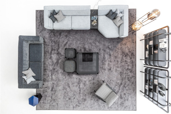 Sofas komplekts xxl Dīvāns Texil Big Sofa 5+3+1 vietas Polster Stoff Couchen