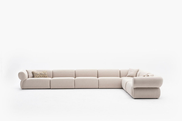 Stūra dīvāns Stūra komplekts Stils stūra dīvāns Polster Sofas L-formas dīvāns 495x315cm