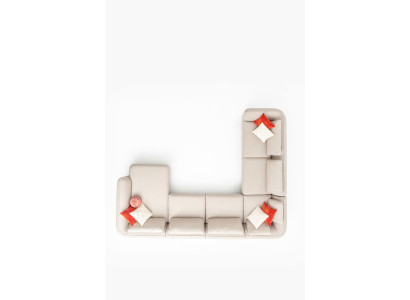 Stūra dīvāns Mēbeles Polster Sofa Dīvāni Dzīvojamā Istaba Dzīvojamā zona Audums