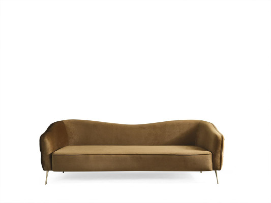 Chesterfield dīvāns komplekts ar 3 sēdvietām zila poliestera krēslā, 2 gabali.