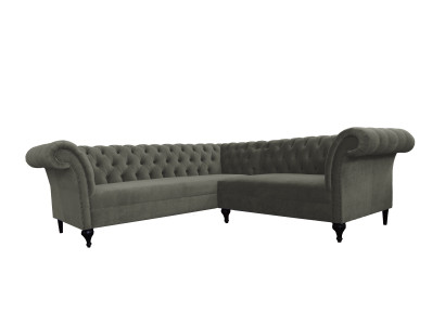 Chesterfield stūra dīvāns dizainera dīvāns dīvāns Samts ādas dīvāns SLIII dīvāns Nr. 97