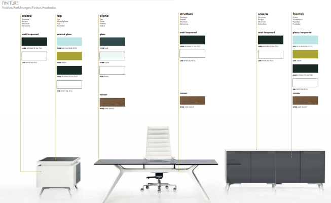 Komoda Moderns Sideboard Zils Servantu Skapis Aktu skaņa birojs Stikls Frezza jauns