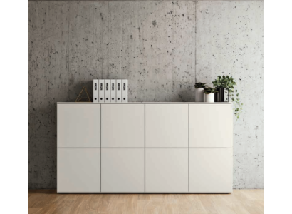 Komoda Sideboard Gaiss Komoda Balts Skapis Dzīvojamā Istaba Koks Jauns