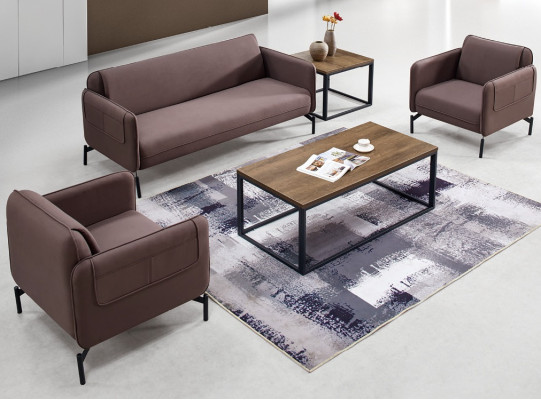 Dizaina mīkstie sēdekļi Dīvāns Garnitūra Sofa Sofas Dīvāni Tekstils Audums Biroja mēbeles Jauns