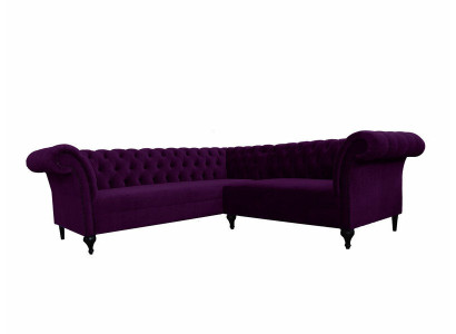 Chesterfield stūrainā dīvāna stūra dīvāns dizainera dīvāns dīvāns samta ādas dīvāns