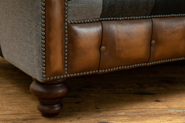 Chesterfield auduma dīvāns 3 vietu dīvāns polstermēbeles dizains luksusa auduma dīvāni Jaunais