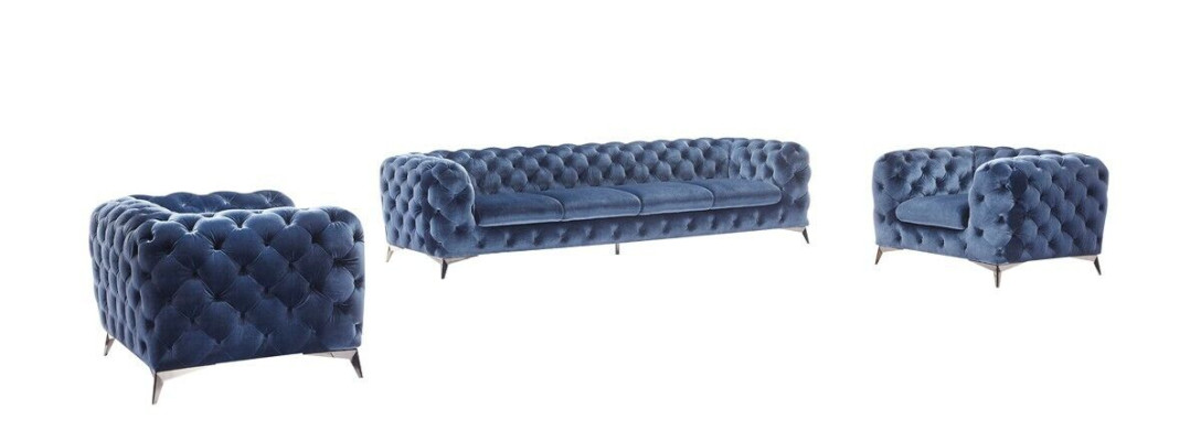 Dīvāns Chesterfield Couch Pārklājums Šūvēma materiāls 2+1 dizaina Dīvāni Jauns XXL Lielais