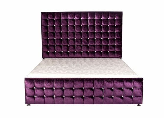 Dizaina mīkstais divguļamais gults Chesterfield luksusa gultas 140/160/180x200cm Jauns.
