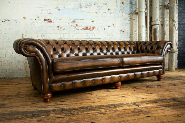 Chesterfield dīvāns 4 sēdvietu dzīvojamajā istabā dīvāns dīvānās, mēbelēs, jauns XXL Big