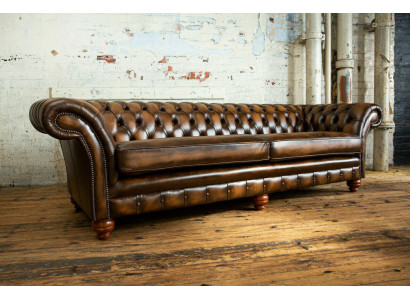 Chesterfield dīvāns 4 sēdvietu dzīvojamajā istabā dīvāns dīvānās, mēbelēs, jauns XXL Big