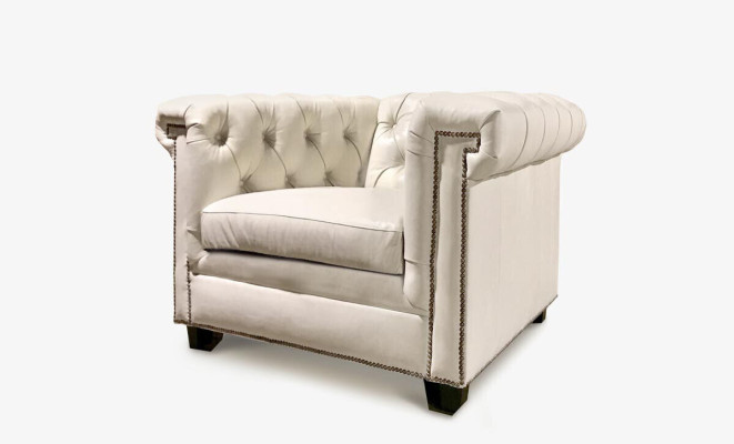Chesterfield Luxus dīvāns ar ādas polsterējumu, 3 vietas.