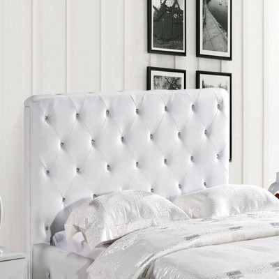 Chesterfield dizainera gultas guļamistabā ar ādas un auduma apdari 140/160/180/200 cm.