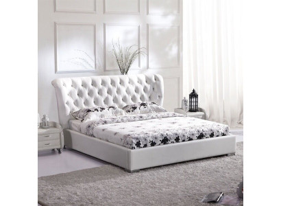 Chesterfield gulta guļamistabas gultas audums 180x200cm audekls Big viesnīcas gultas jauns