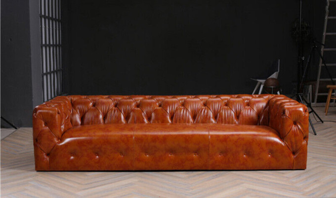 Chesterfield dīvāns Dīvāns Polster Stoff Leder dīvāni Polster Garnitur 4 Sitzers