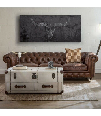 Angļu Chesterfield dīvāns ādas dīvāns Dīvāni Tresēji Brūns riteņi