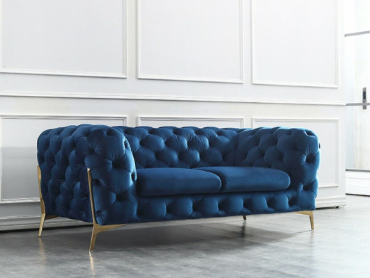 Dīvāns Dīvāns Polster XXL Lielā Garnitūra dizaina Dīvāns Chesterfield Tekstils 3+2+2