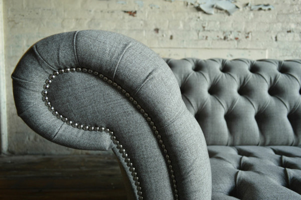 Tekstilu dīvāns Auduma dīvāns Chesterfield lielie dīvāni xxl dīvāni Sēžamkrēsls 265cm apdare