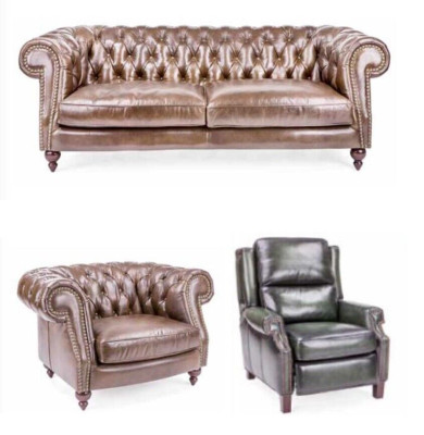 Chesterfield 3+2+1 sēdvietu mīkstās mēbeles dīvāns sofa gulta polster sofa jaunu.