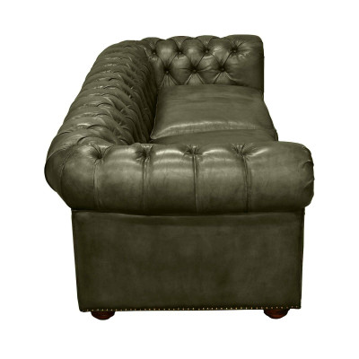 Elegantais dzīvojamā istaba dīvāns četrzemju krēslu Chesterfield ādas auduma dīvāns jauns