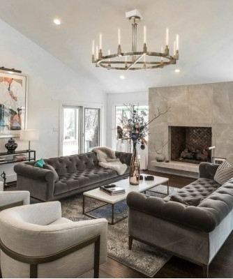 Pelnīgi Chesterfield luksusa dizainera dīvāns Moderns 3-vietīgs dīvāns