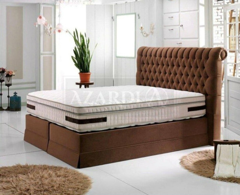 Pilotaudzestas luksusa guļamistabas Chesterfield gulta apdare dizains luksusa divguļamie gultas.