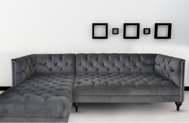 Sofas Audums Tekstils Sofa Dīvāns Polster Designer Galdiņš Auduma Dīvāns Couchen