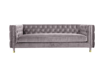 Chesterfield Sofa Taupe Mēbeles 4 sēdētājs Jauns xxl Lielais Tekstils Auduma Dīvāns Pamatnes
