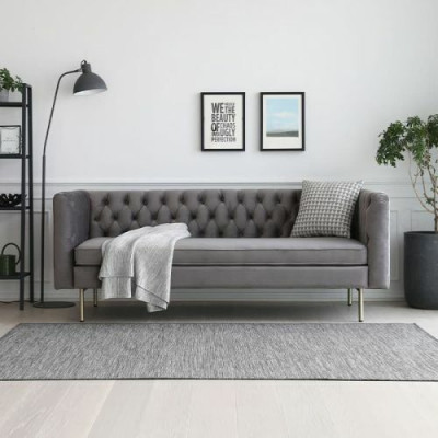 Dīvāns Luksusa audums Chesterfield dīvāns Dīvāni Polster 3-vietīgs Itālijas mēbeles