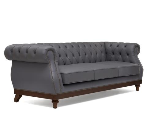 Chesterfield Sofa Dīvāns Polster Ādas Dīvāni Auduma Polster Garnitūra