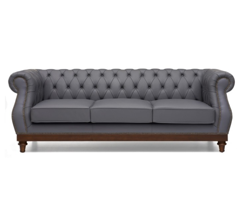 Chesterfield Sofa Dīvāns Polster Ādas Dīvāni Auduma Polster Garnitūra
