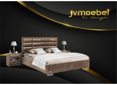 Gulta Tekstils Guļamistabas dizains Mēbeles Modernas luksusa gultas Pārsegums Karkass Jauns