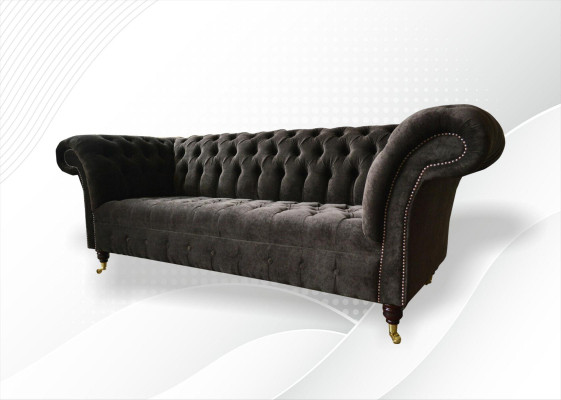 Chesterfield Original mēbelēm 3-vietīga dīvāna apvalka dīvāns Tekstila dīvāns ir jauns