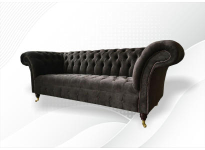 Chesterfield Original mēbelēm 3-vietīga dīvāna apvalka dīvāns Tekstila dīvāns ir jauns