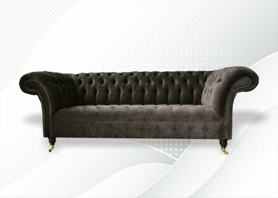 Chesterfield Original mēbelēm 3-vietīga dīvāna apvalka dīvāns Tekstila dīvāns ir jauns