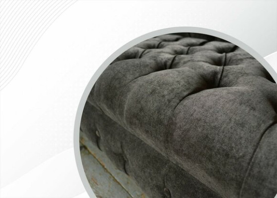 Chesterfield Original mēbelēm 3-vietīga dīvāna apvalka dīvāns Tekstila dīvāns ir jauns