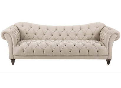 Beža dīvāns ar pogām Chesterfield dīvāns Polster Sitz Couchen Sofas Luxus Neu
